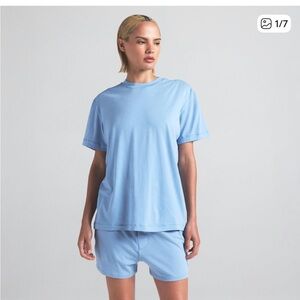 SKIMS Boyfriend T-Shirt in Marina
Blue